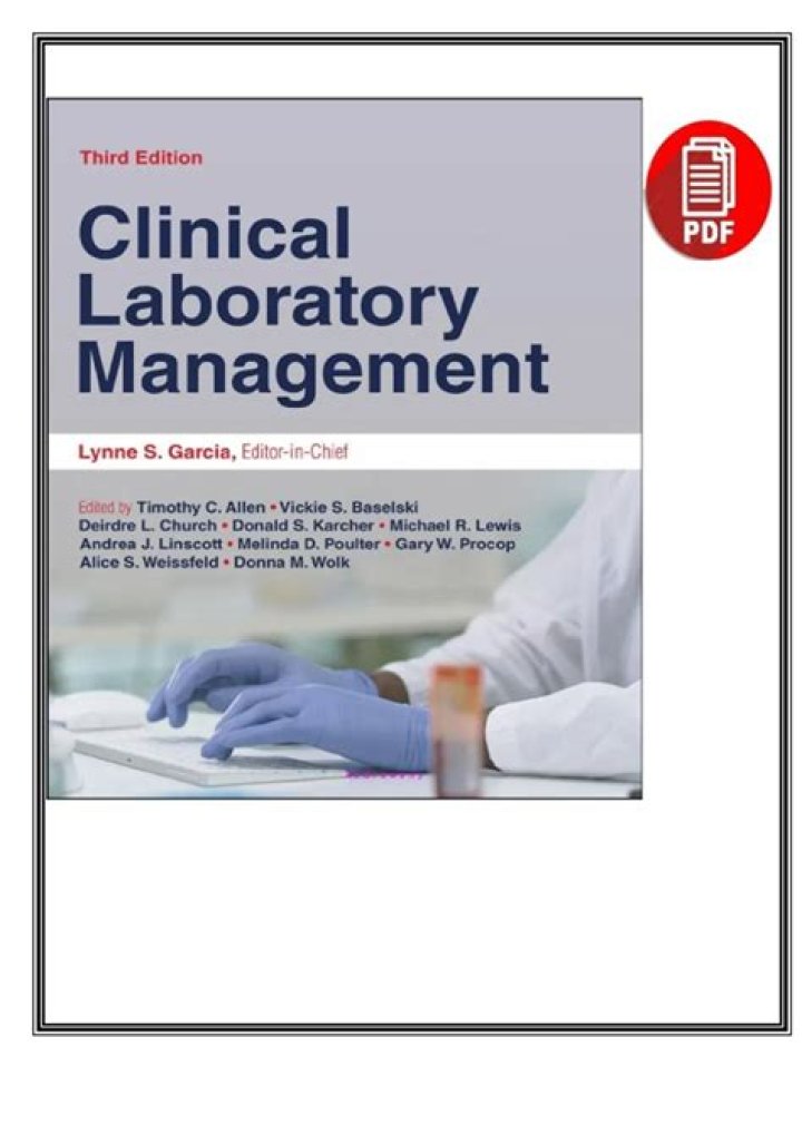 Clinical Lab Management PDF: Streamline Your Lab Operations
