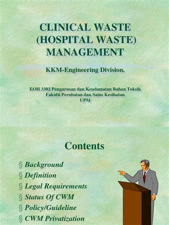 Effective Clinical Waste Management in Malaysia: Essential PDF Guidelines