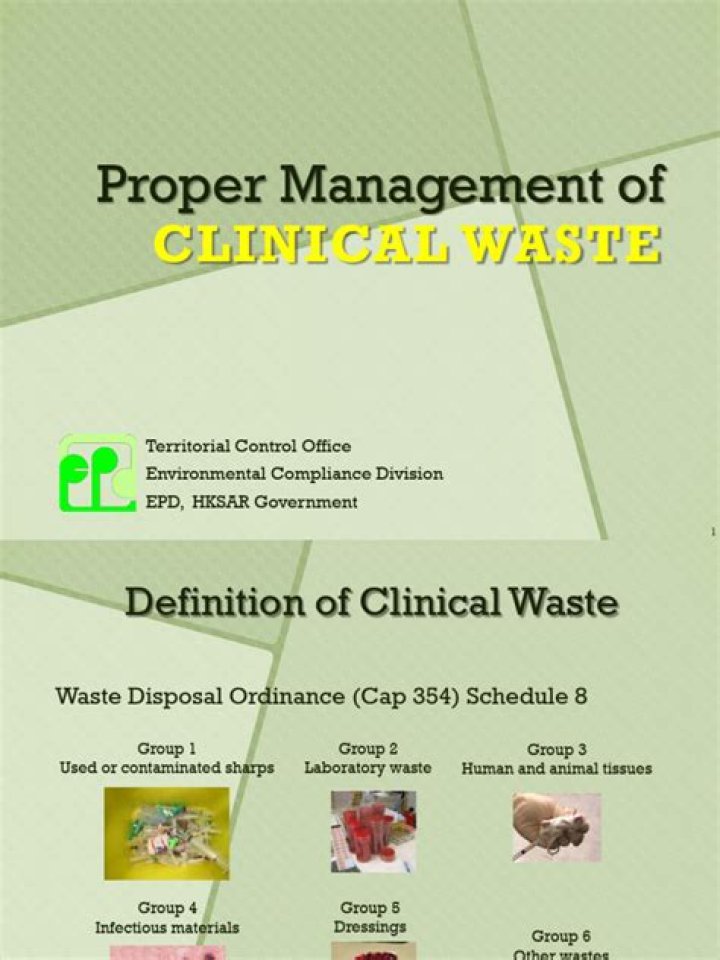 Clinical Waste Management PDF: Essential Guidelines & Compliance Rules