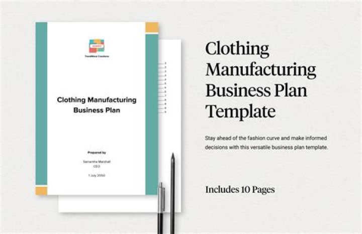 Clothes Manufacturing Business Plan PDF: Step-by-Step Guide