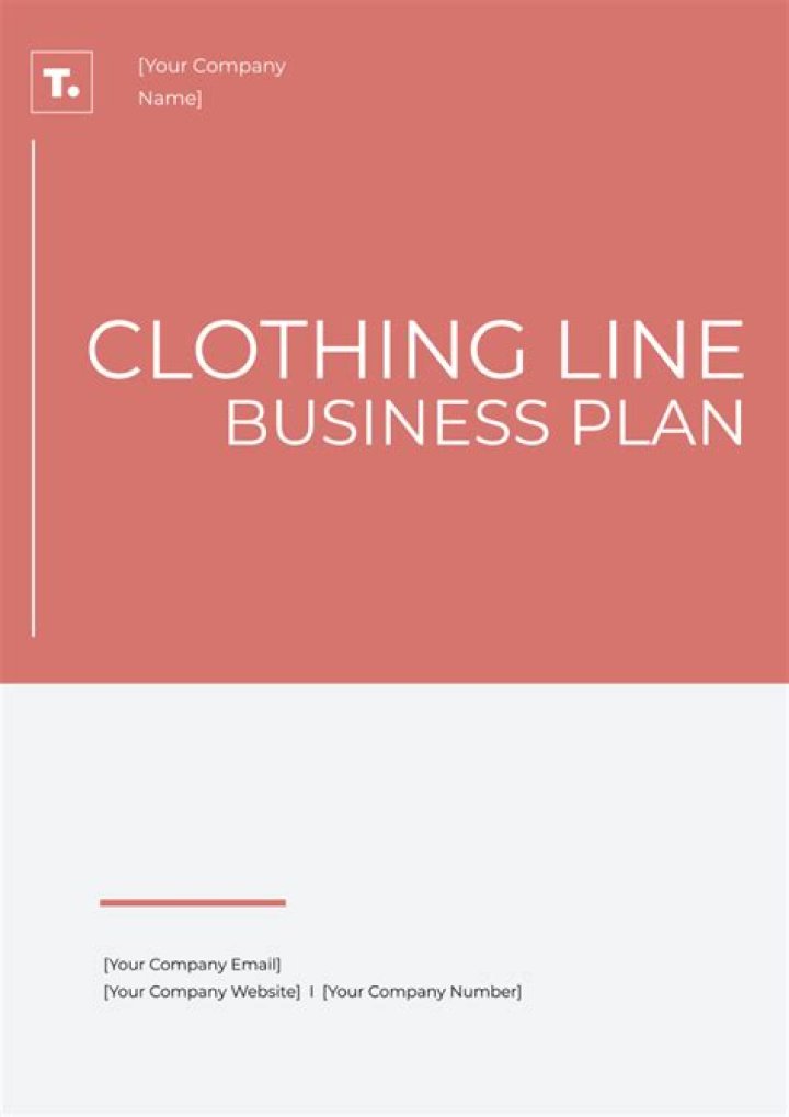 Clothing Line Business Plan Sample PDF – Ready-to-Use Template