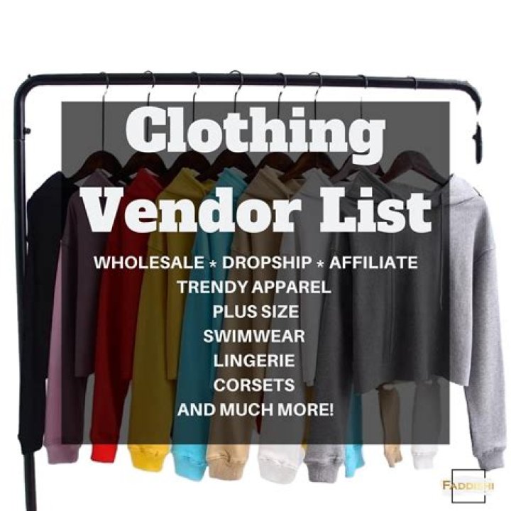 Clothing Vendor List PDF: Buy Trendy Fashion from Top Suppliers