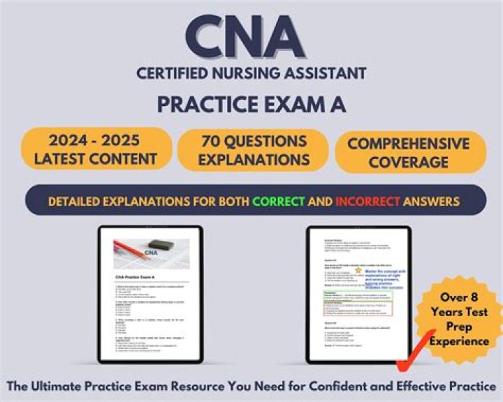 CNA Exam Practice Test PDF: Free Download for Success