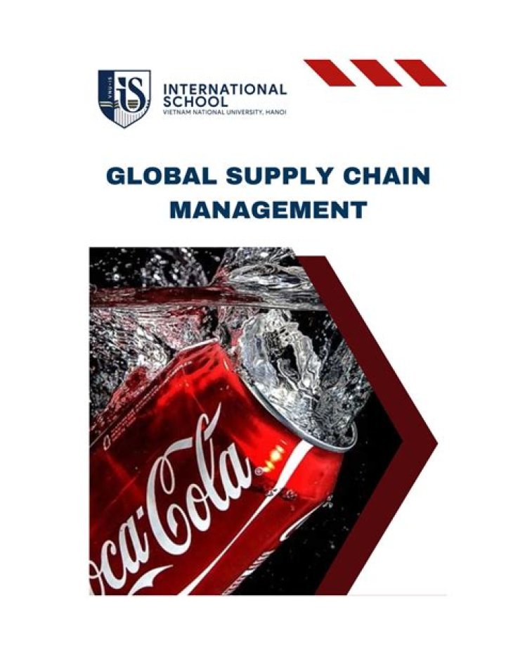 Optimizing Coca-Cola Supply Chain Management: Expert PDF Guide
