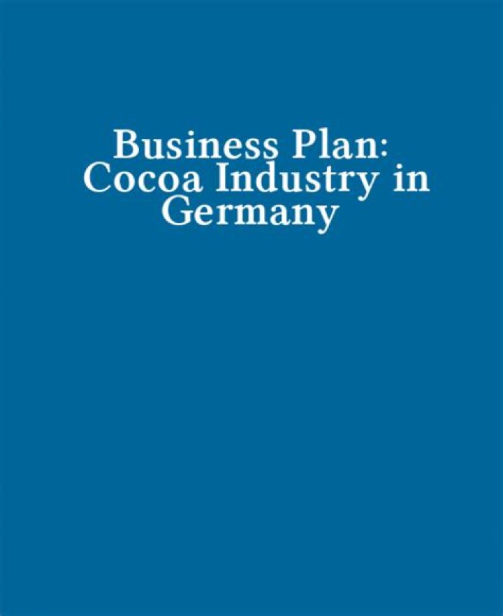 Complete Cocoa Business Plan PDF for Success