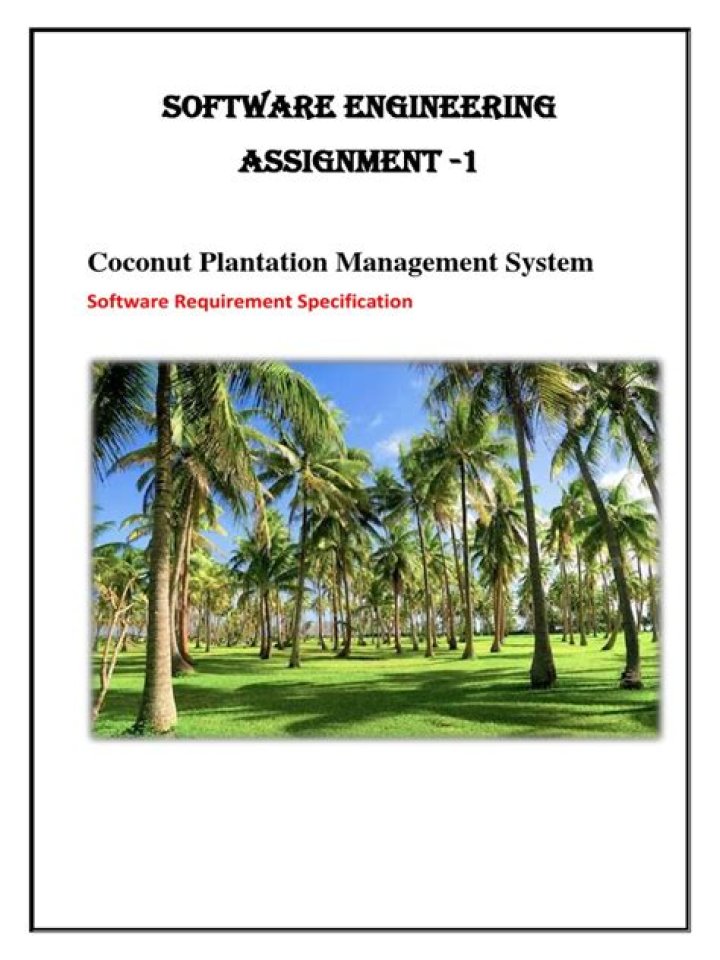 Comprehensive Coconut Plantation Management PDF Guide