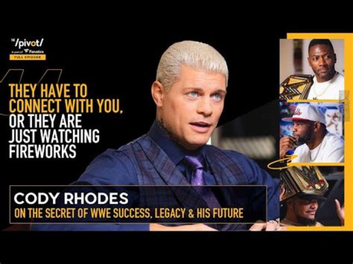 Cody Rhodes Reveals Whether Or Not He Has Accepted A WWE Return Offer The Sports Daily