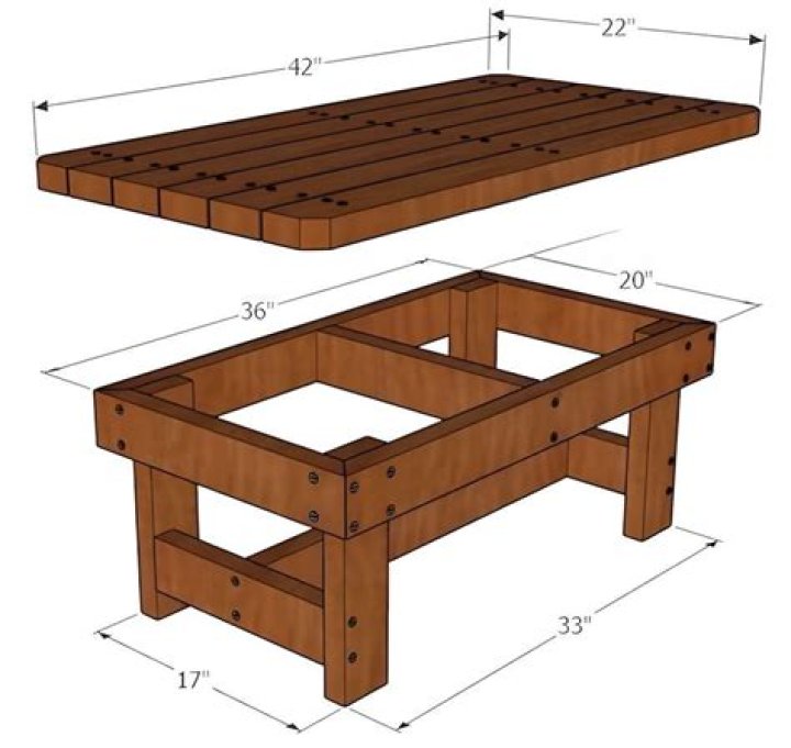 Free Coffee Table Plans PDF – Download Instant Designs