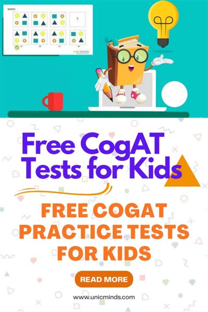 Free CogAT Practice Test PDF for Kindergarten – Instant Download