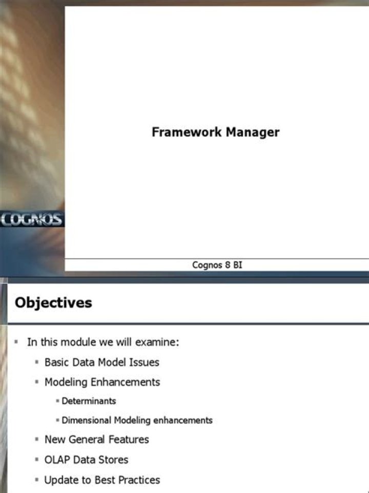 Cognos Framework Manager PDF: Complete Guide & Best Practices