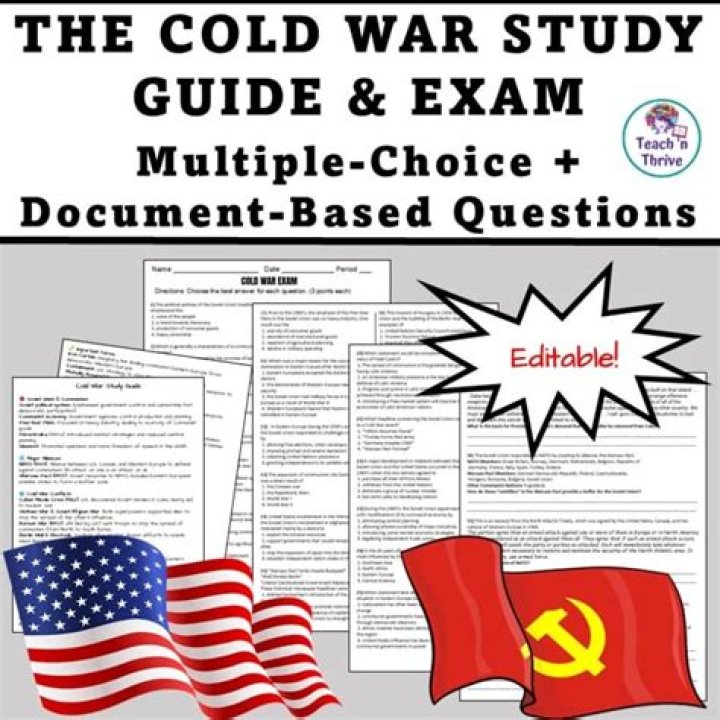 Cold War Multiple Choice Questions PDF: Test Your Knowledge