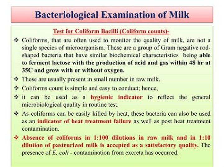 Coliform Test for Milk PDF: Essential Safety Guidelines