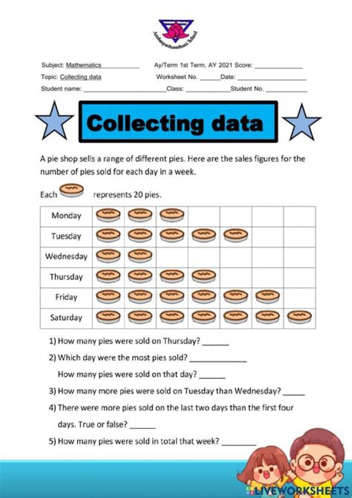Free Collecting Data Worksheet PDF – Perfect for Research & Tracking