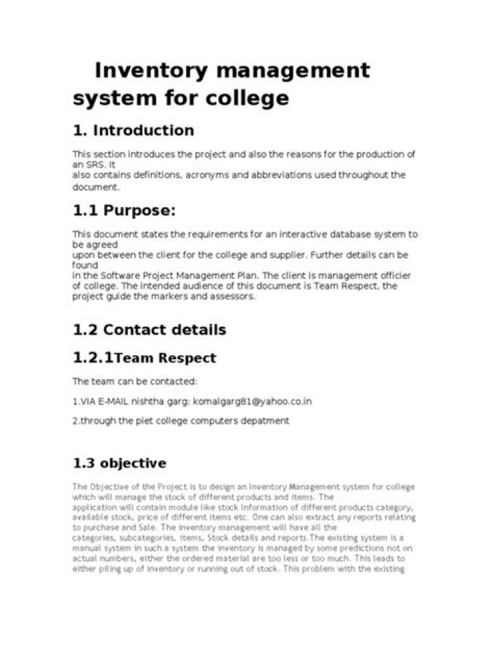 College Inventory Management System PDF: Streamline Campus Asset Tracking