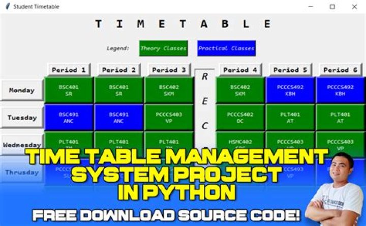 College Timetable Management System Project PDF: Full Development Guide