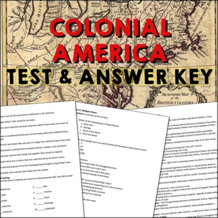Colonial America Test PDF: Free Exam Prep & Study Guide