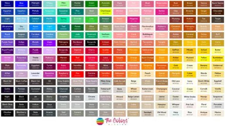 Free Color Code List PDF – Download Instant Color Palettes