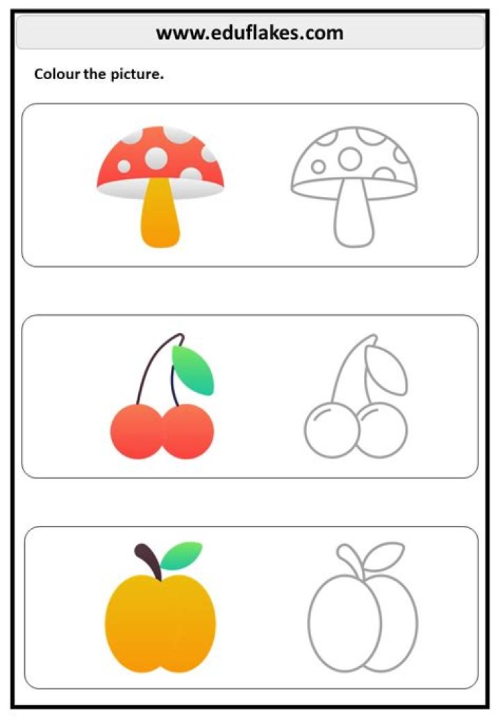 Free Coloring Worksheets for Kindergarten PDF – Printable Fun Activities