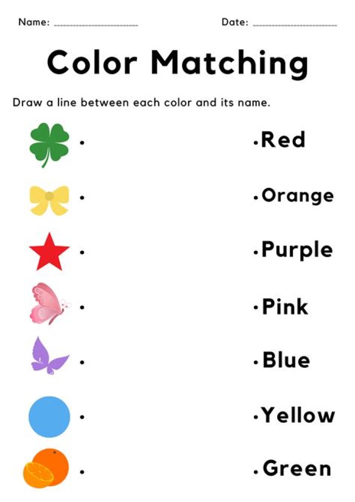 Colours Worksheets for Kindergarten PDF: Fun Printable Activities