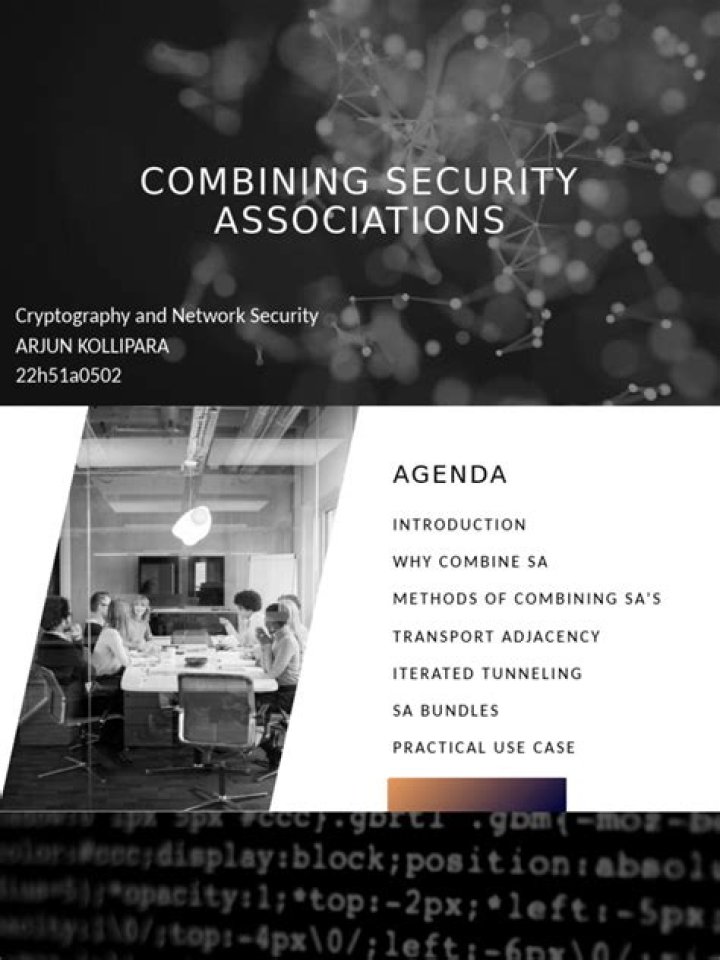 Combining Security Associations and Key Management: Essential PDF Guide