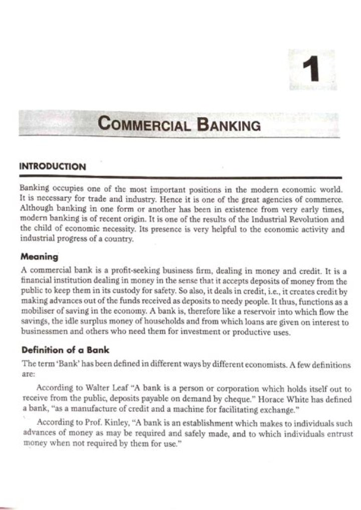 Commercial Bank Management Exam 1 PDF: Complete Study Guide