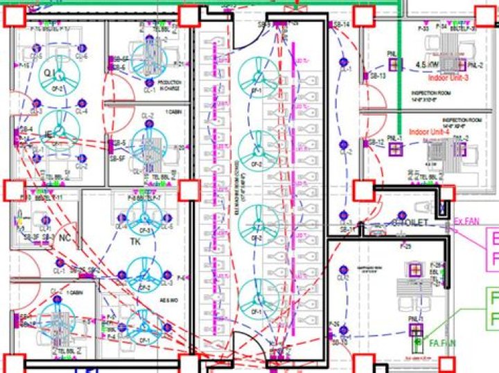 Commercial Building Electrical Plan PDF for Construction Projects