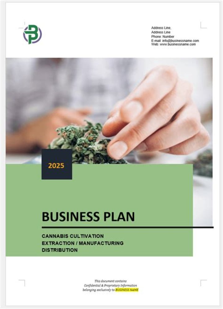 Commercial Cultivation Business Plan PDF: Step-by-Step Guide