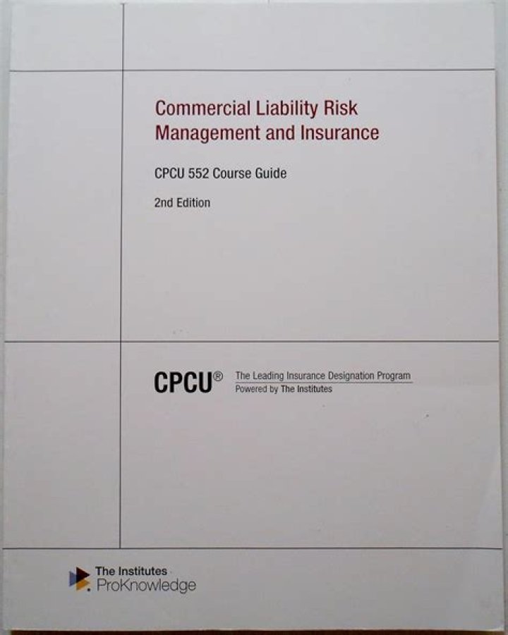 Managing Commercial Liability Risk: Expert Guide & 2nd Edition PDF Insurance Strategy