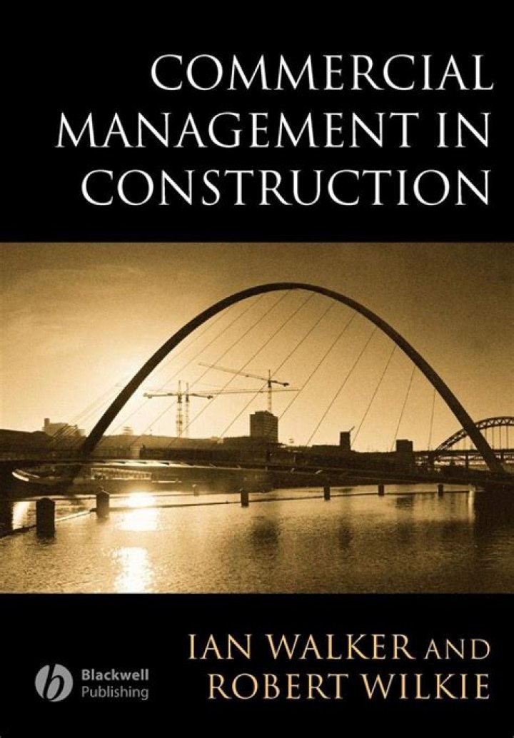 Commercial Management in Construction: Ian Walker & Robert Wilkie’s Expert PDF Guide