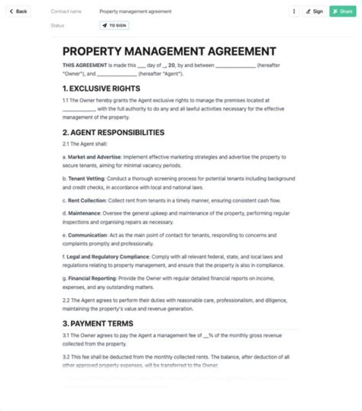 Commercial Property Management Contract PDF: Essential Template & Guide