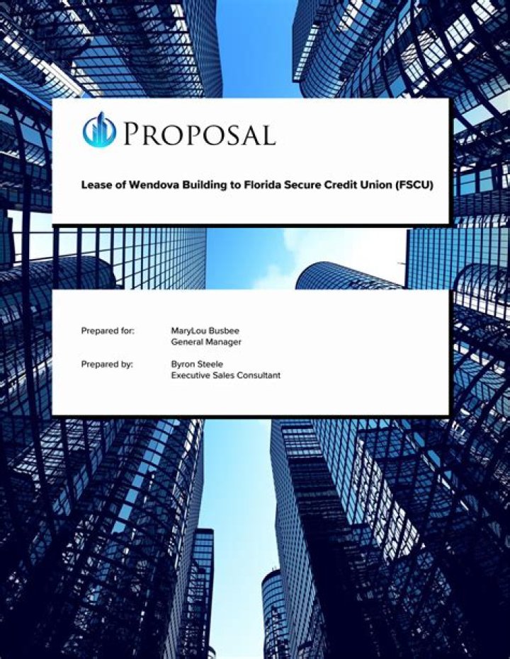 Professional Commercial Property Management Proposal PDF for Fast Deployment