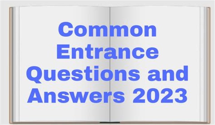 Common Entrance Questions for Primary 6 PDF – Exam Prep Guide