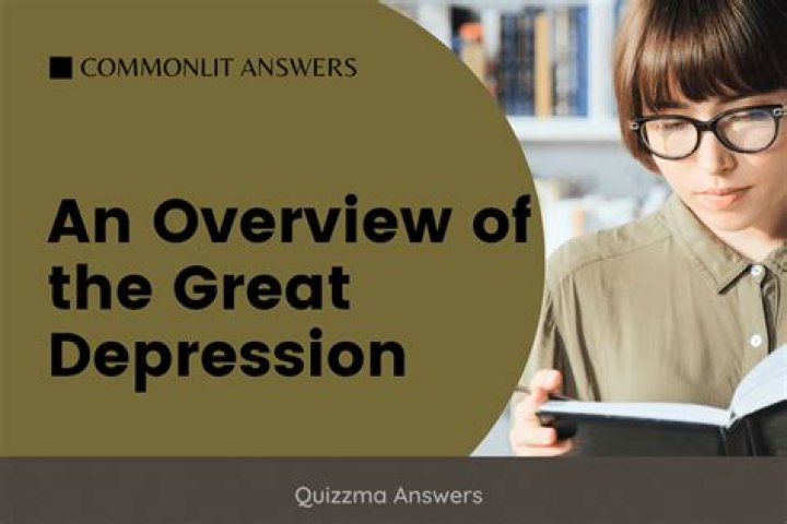 Commonlit Great Depression Overview: Answers PDF for Students