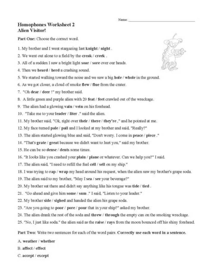 Commonly Confused Homophones Worksheet PDF: Perfect for ESL and Spelling Practice