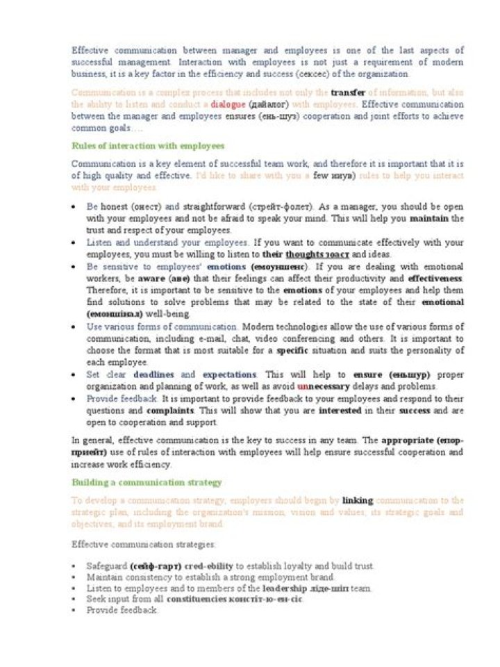 Effective Communication Between Managers and Employees: A Essential PDF Guide