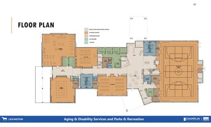 Community Center Floor Plan PDF – Download Free Layout