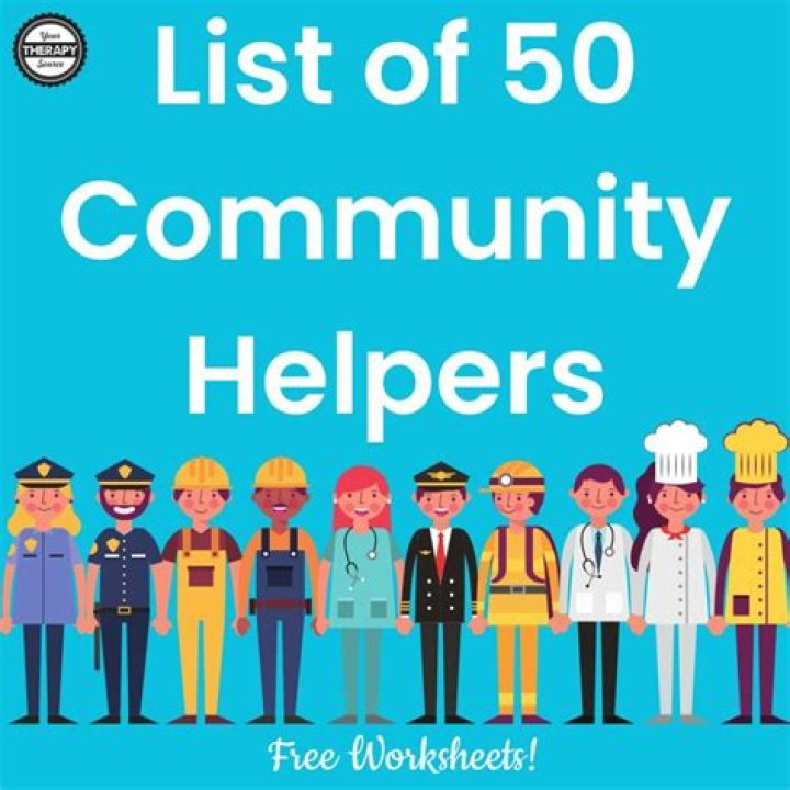 Community Helpers List PDF – Free Printable Guide