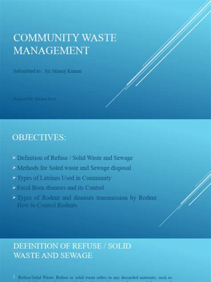 Community Waste Management PDF: Practical Guide for Sustainable Living