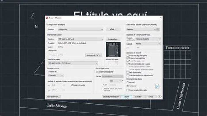 Cómo guardar un plano de AutoCAD en PDF paso a paso