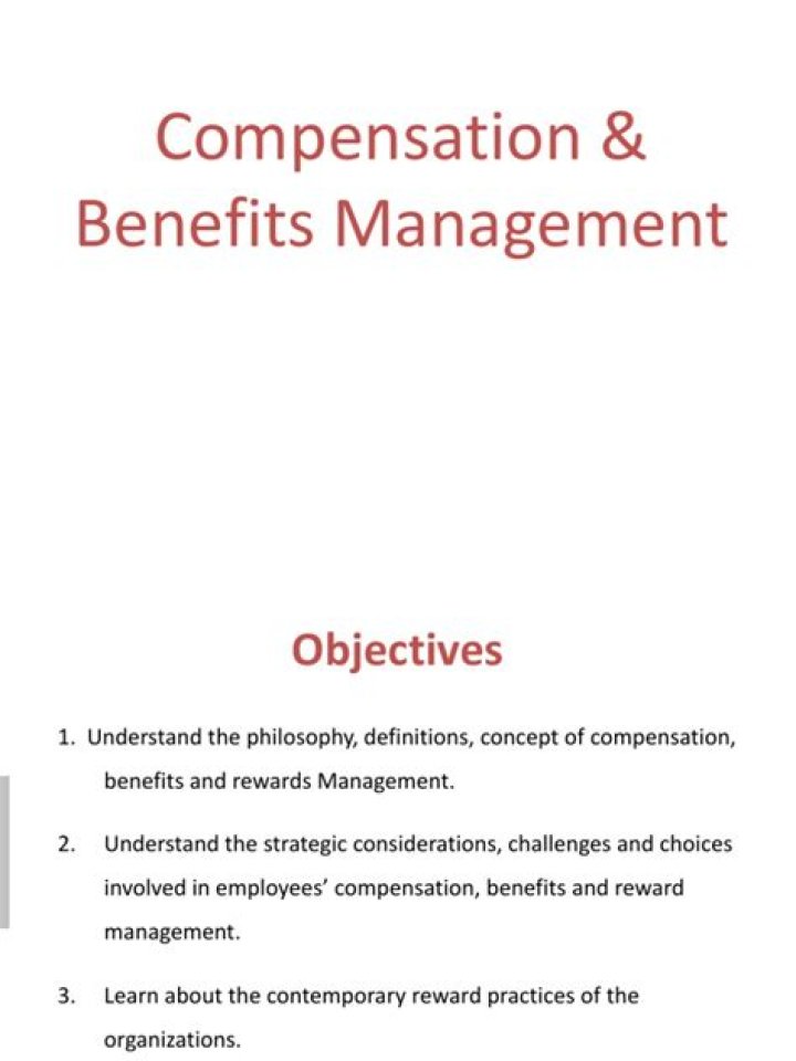 Compensation and Benefits Management PDF: Expert Guide & Templates