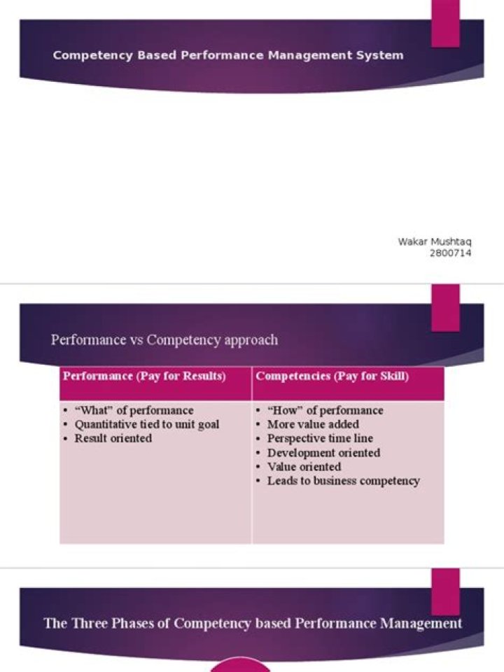 Competency-Based Performance Management System PDF Guide