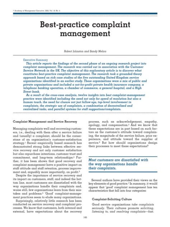 Master Complaint Management with Our Free PDF Guide