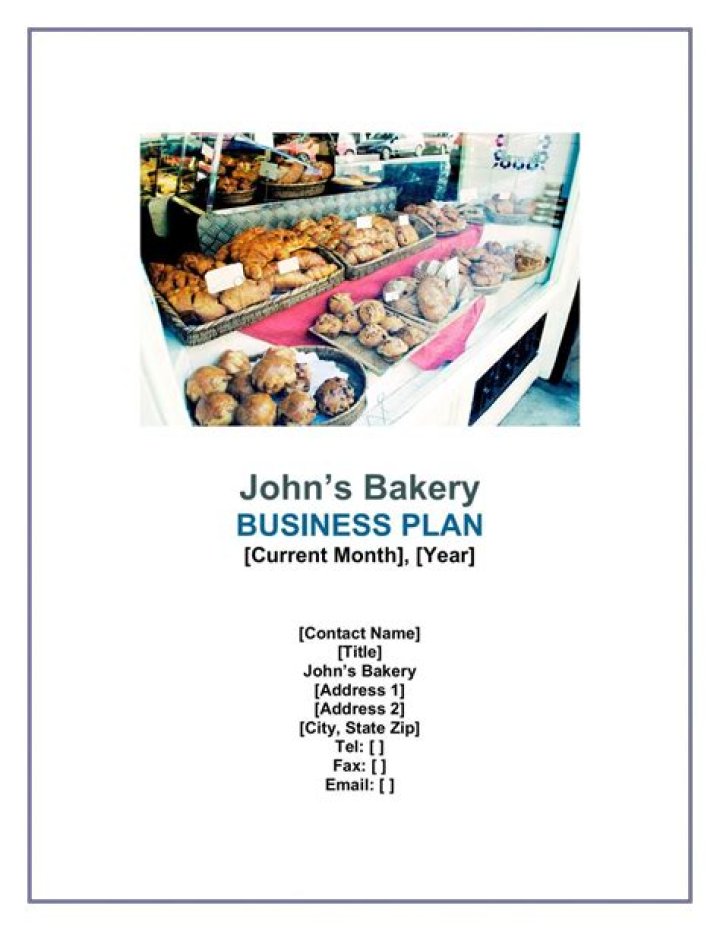 Complete Bakery Business Plan PDF: Start Your Bakery with Confidence