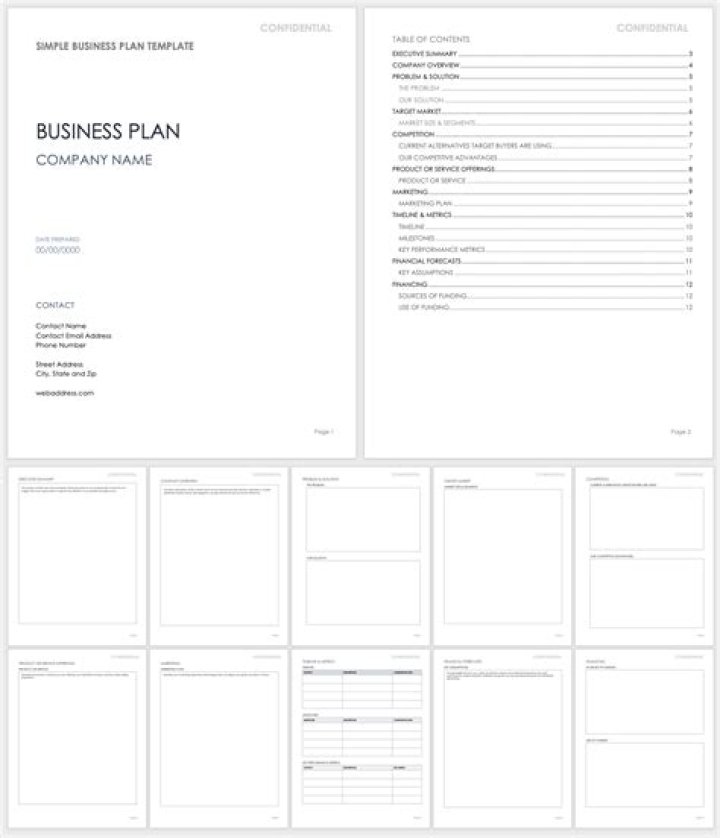 Download Your Completed Business Plan PDF Instantly