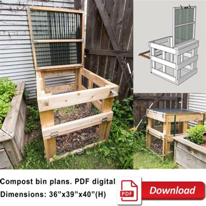 Free Download: Easy Compost Bin Plans in PDF