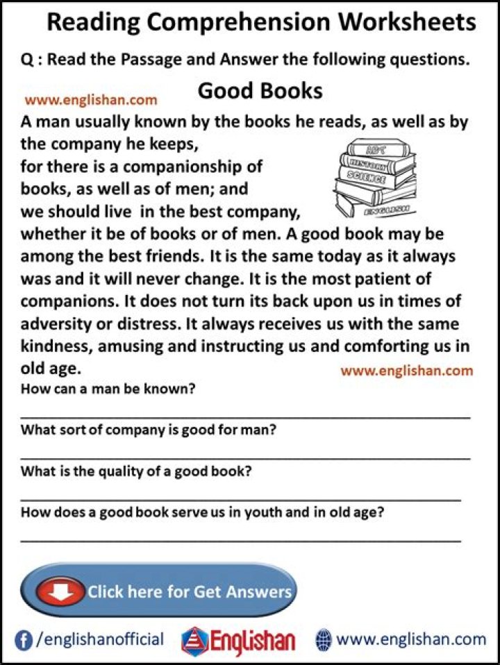 Comprehension Passages with Questions PDF for Better Reading Skills