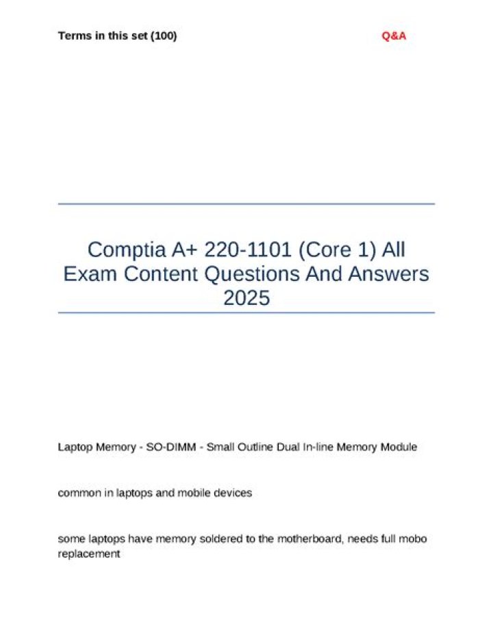 Comptia A+ 220-902 Questions & Answers PDF – Expert Practice Set
