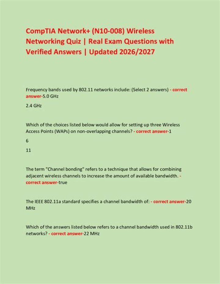 Comptia Network+ Q&A PDF: Expert Questions and Answers for Exam Success