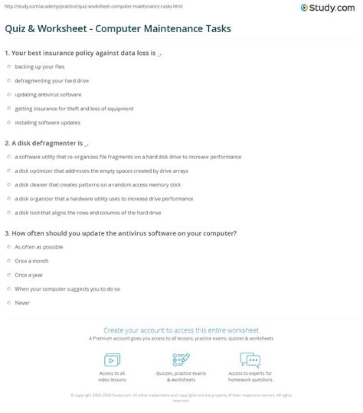 Computer Maintenance Questions & Answers PDF: Essential Guide