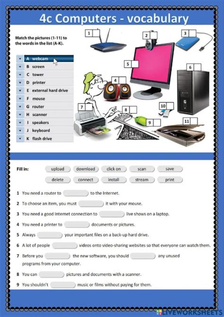 Essential Computer Science Vocabulary List PDF for Students & Professionals